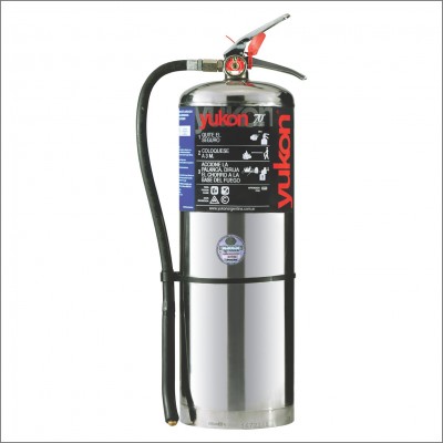 Extintor manual a base de agua pulverizada bajo presión