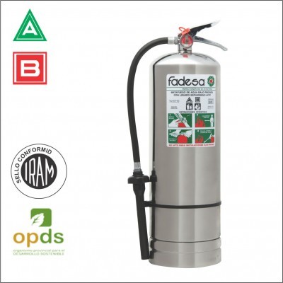 Extintores bajo presión a base de agua + espuma (AFFF) Manuales