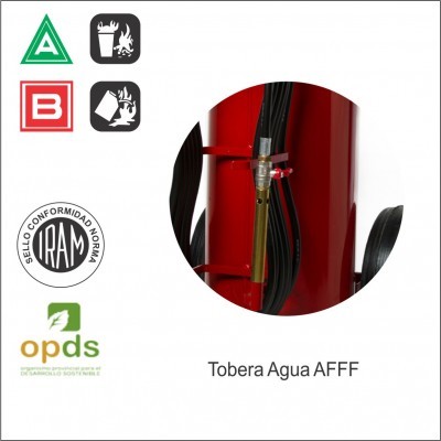 Extintores bajo presión a base de agua + espuma (AFFF) Rodantes 1